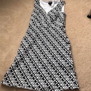 Black and White Dress